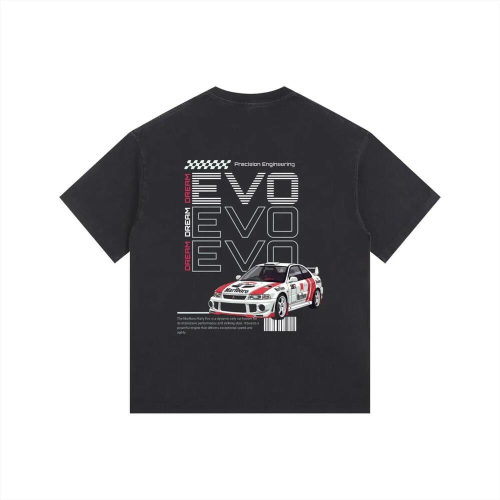Marlboro Evo 5 Washed Oversized Cotton TShirt